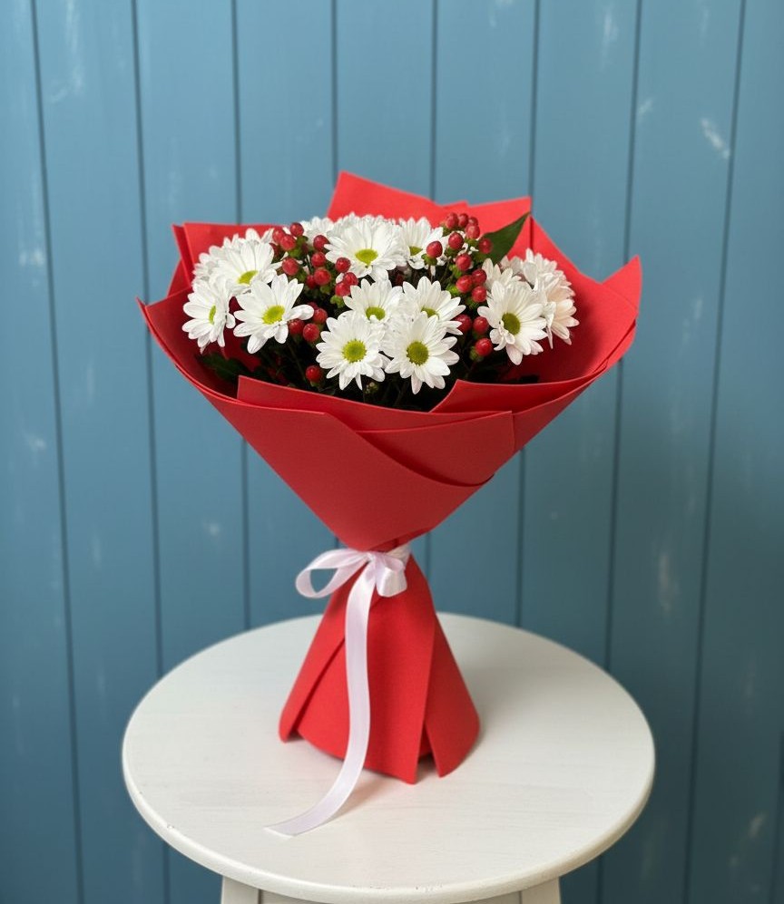 Букет цветов из: Хризантемы в Дорогобуже