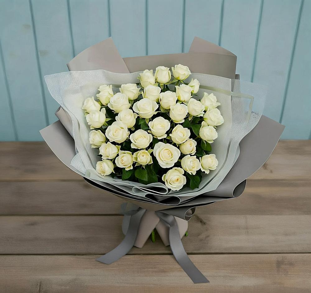 Букет Белоснежная нежность в Дорогобуже