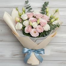 Букет цветов из:  Лизиантусы в Дорогобуже
