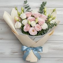 Букет цветов из:  Лизиантусы в Дорогобуже