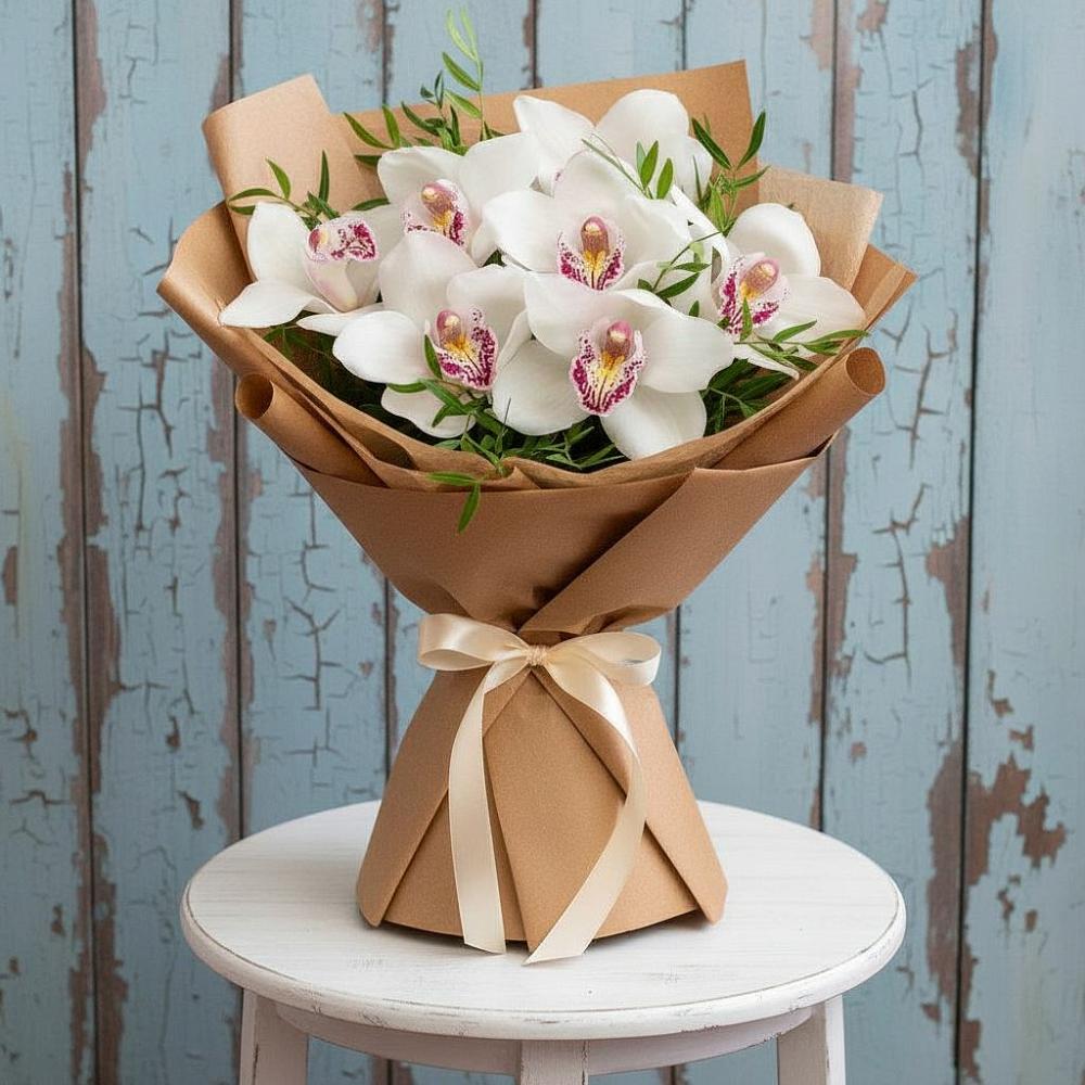 Букет цветов из: Орхидеи и Розы в Дорогобуже