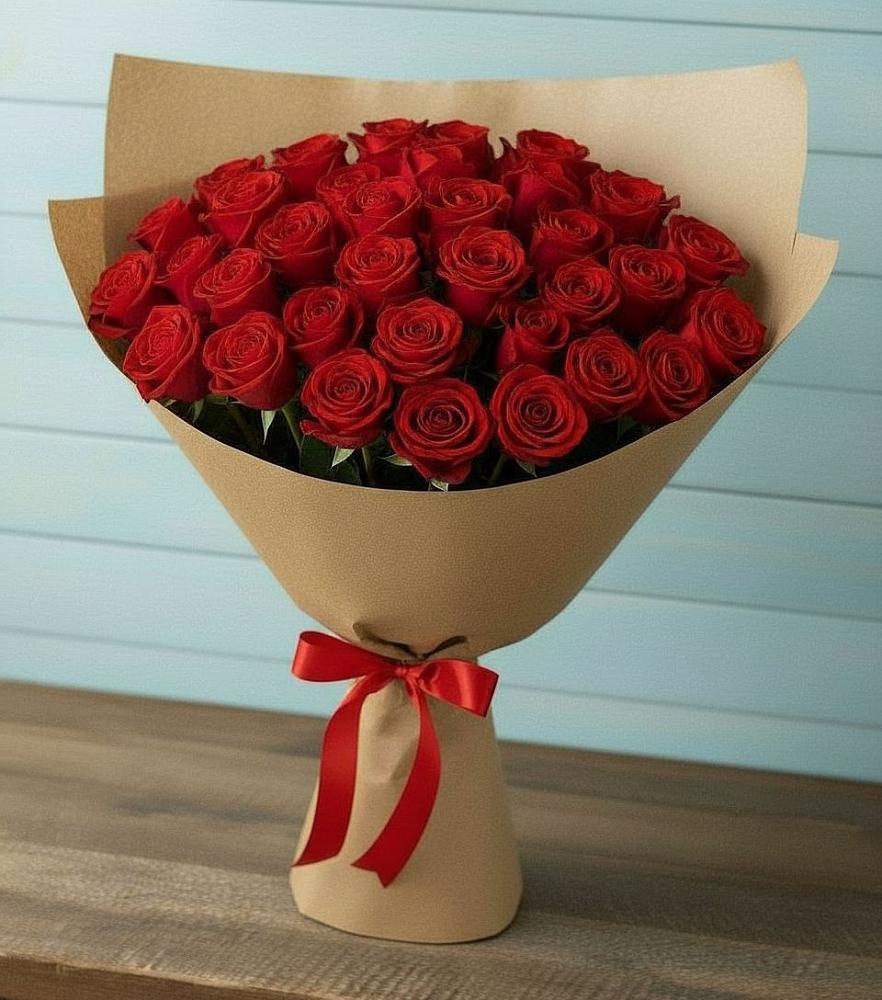 Букет Красные розы Милано в Дорогобуже