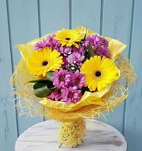 Букет цветов из:  Хризантемы и Герберы в Дорогобуже