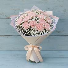 Букет цветов из:  Гвоздики #REPLACE_PRED# Дорогобуже