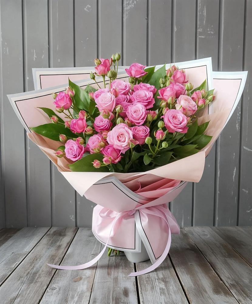 Букет Розовый кустик в Дорогобуже