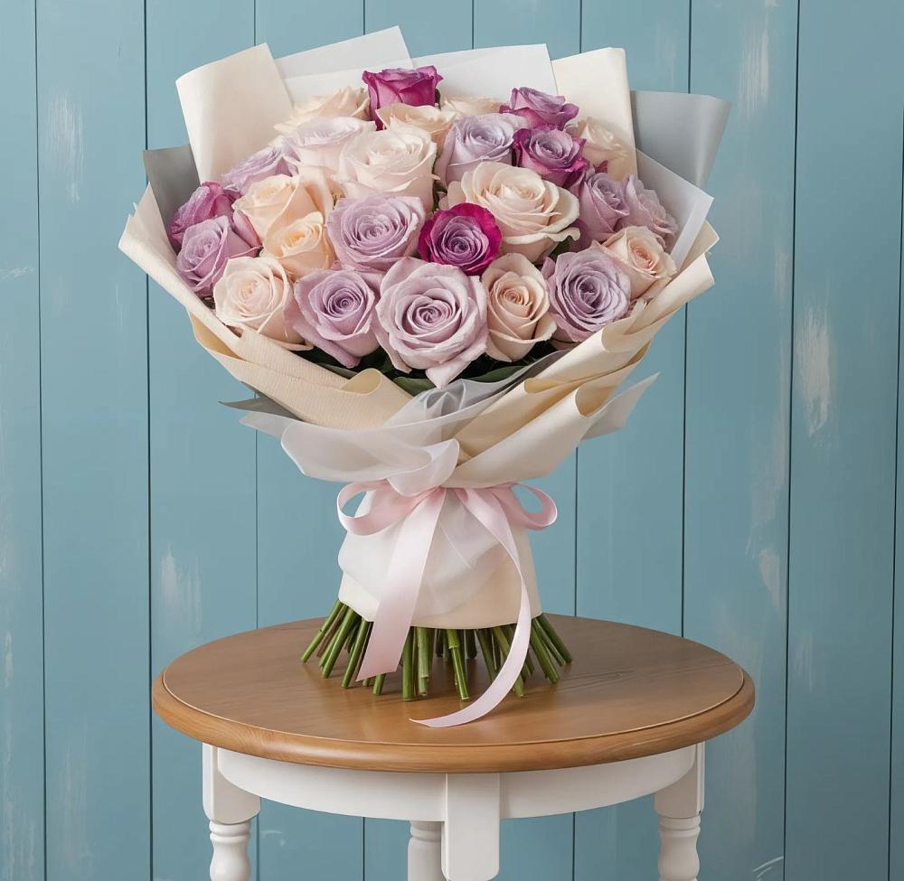 Букет цветов из: Розы в Дорогобуже