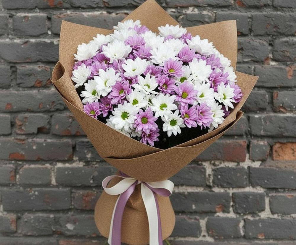 Букет цветов из: Хризантемы в Дорогобуже