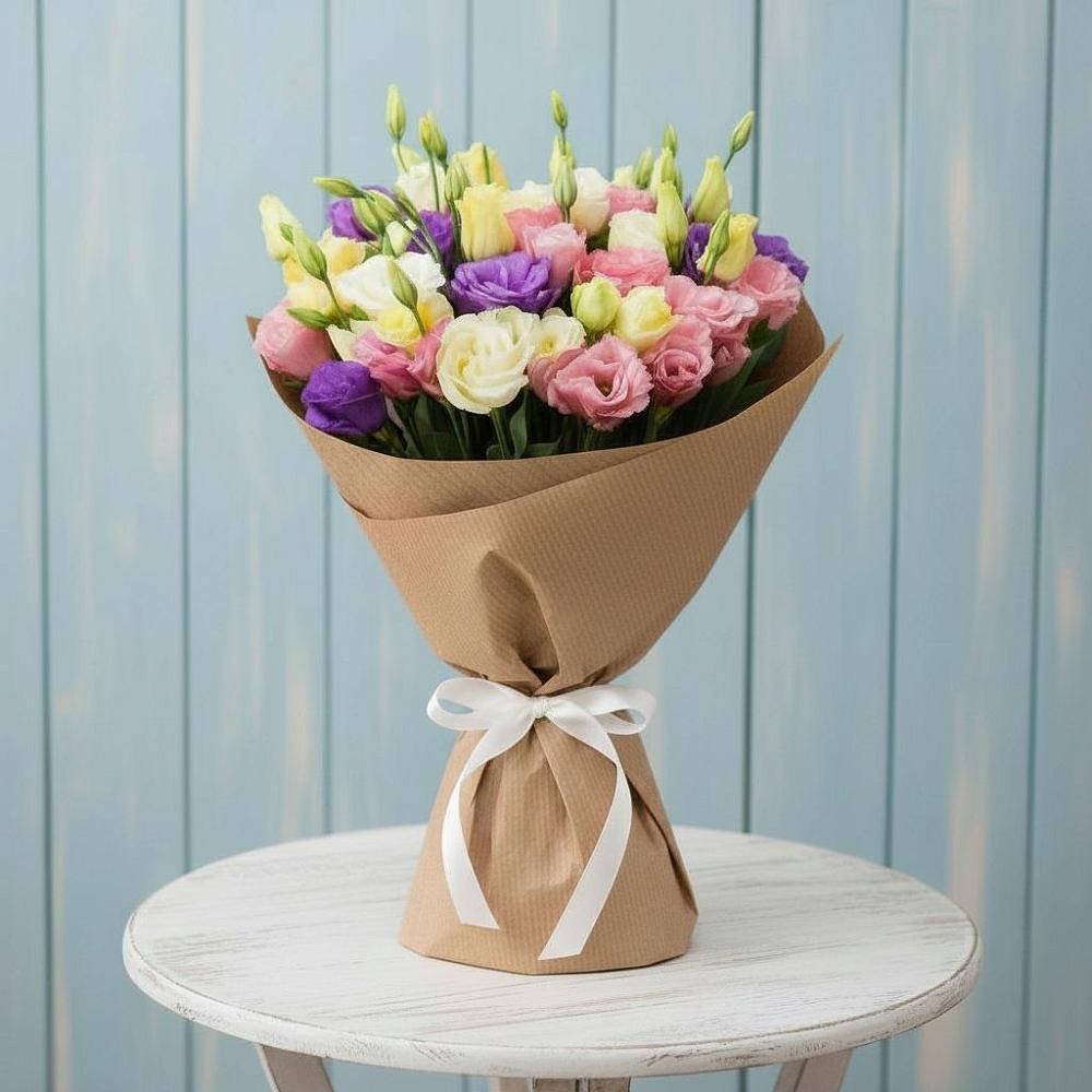 Букет цветов из: Лизиантусы в Дорогобуже