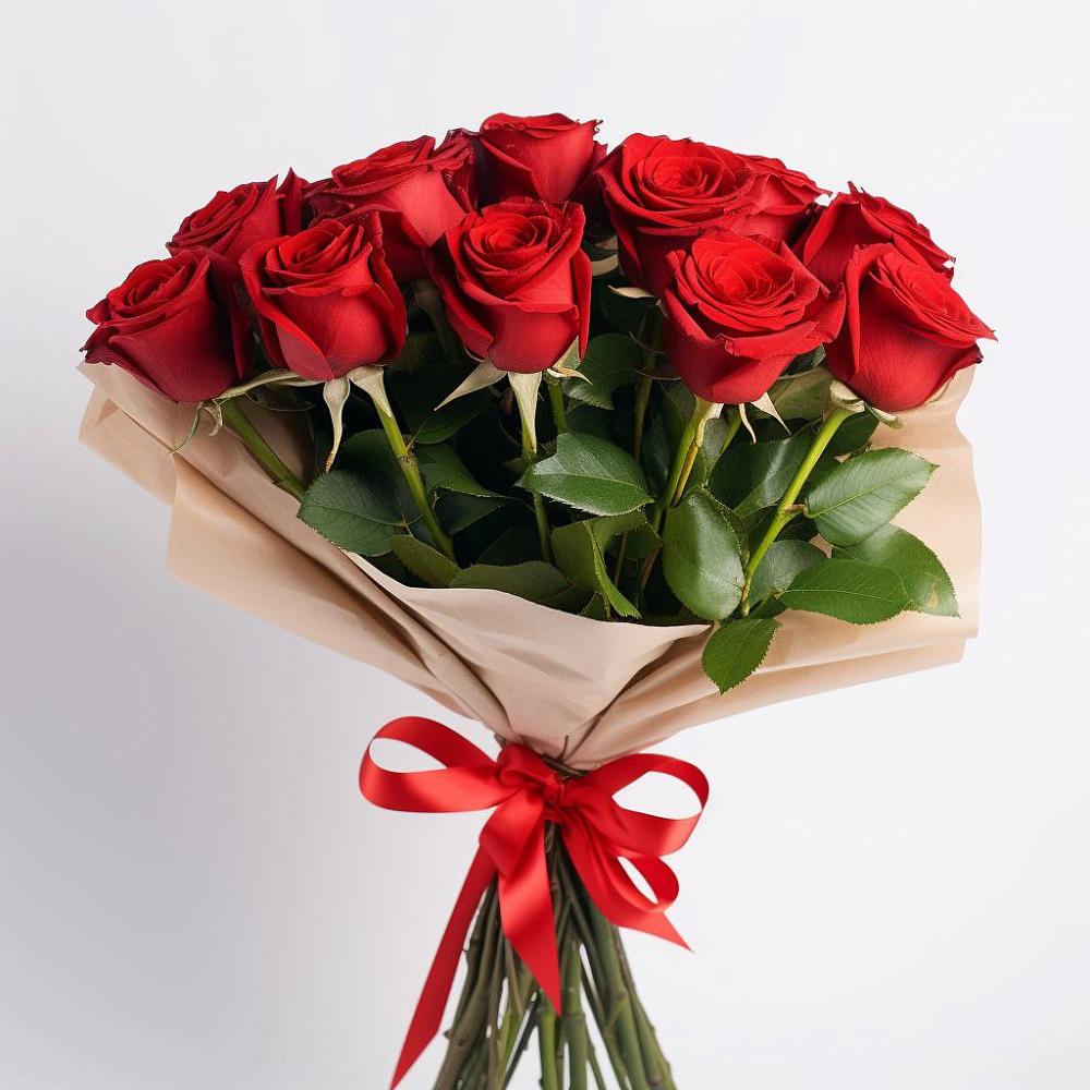 Букет 11 Красных роз Эдлесс Лав в Дорогобуже